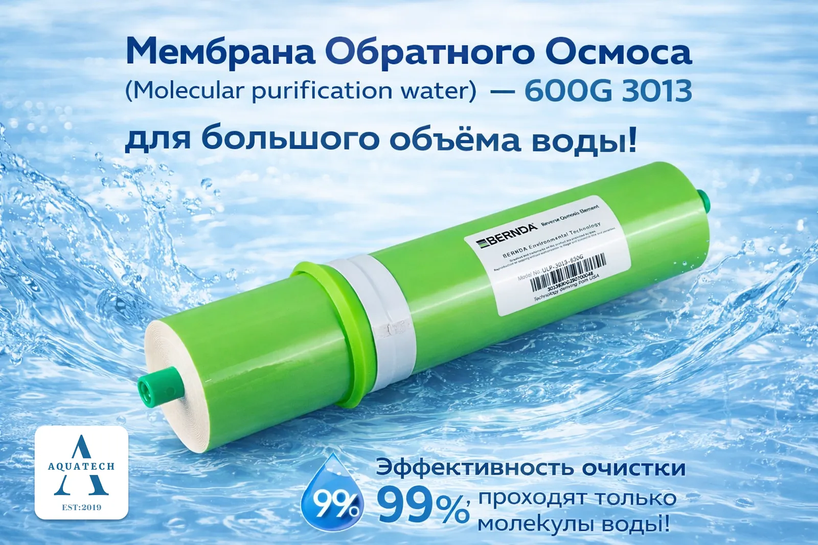 Мембрана обратного осмоса - фото 1